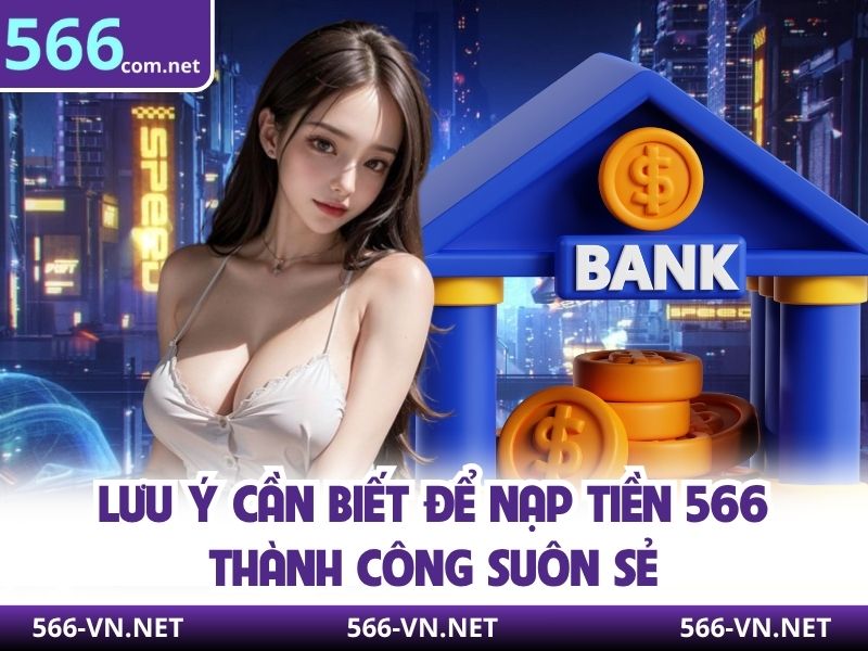 Lưu ý cần biết để nạp tiền 566 thành công suôn sẻ