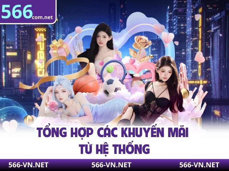 Tổng hợp các khuyến mãi từ hệ thống